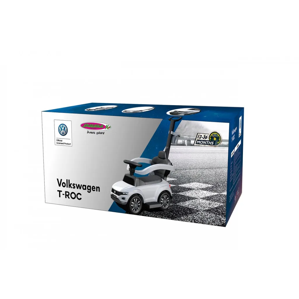 Support métallique T-Roc bleu 84 cm : Structure renforcée de haute qualité