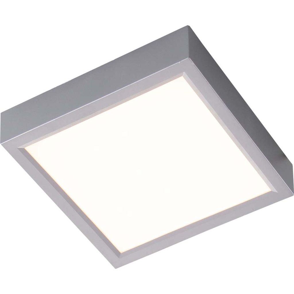 Globo Puccy LED Deckenleuchte 10W Silberfarben 3,6cm 61041744
