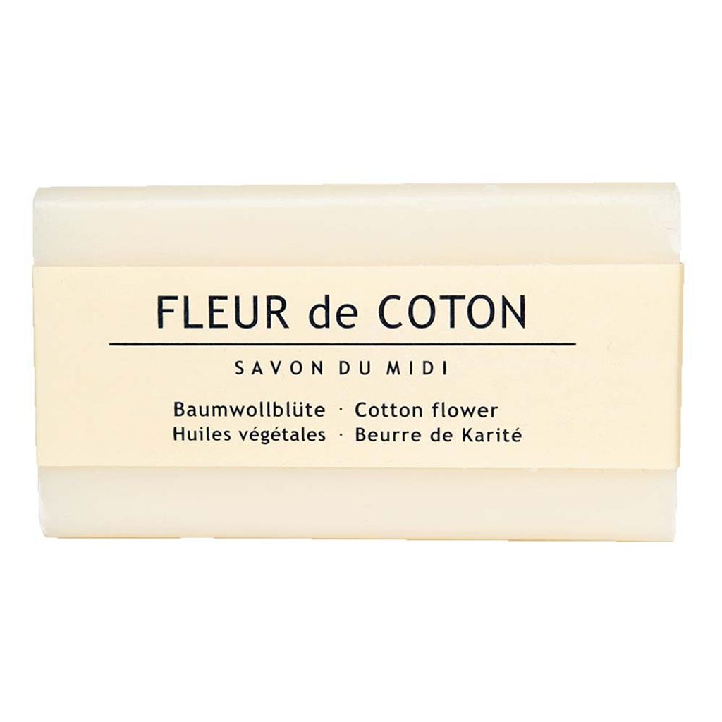 Savon au beurre de karité - Fleur de Coton|Fleur de coton Image du produit 