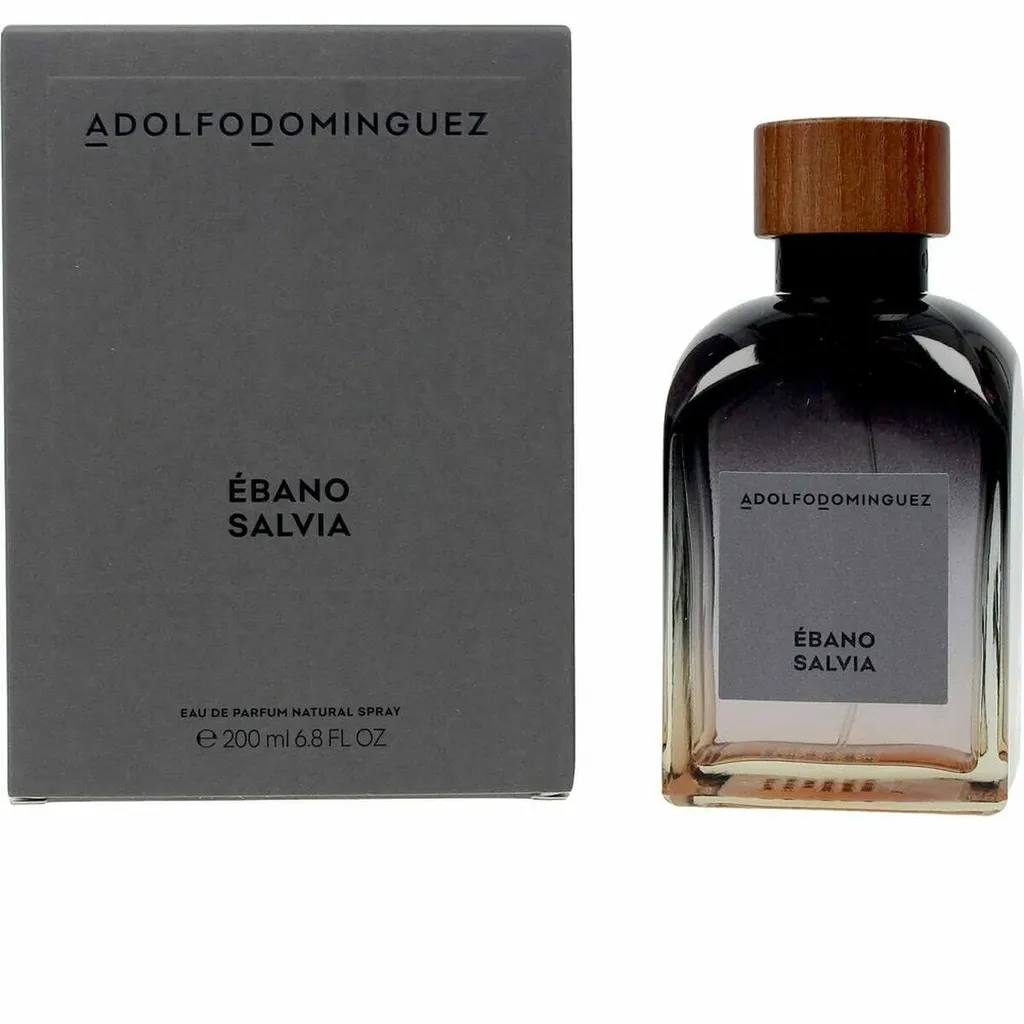 Parfum Homme Ebony Salvia Adolfo Dominguez Senteur Longue Tenue 200ml