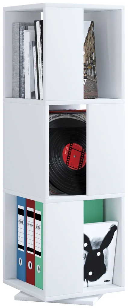 Tour de Rangement Rotative XL 109 cm VCM Stylo pour Archives et Bureaux