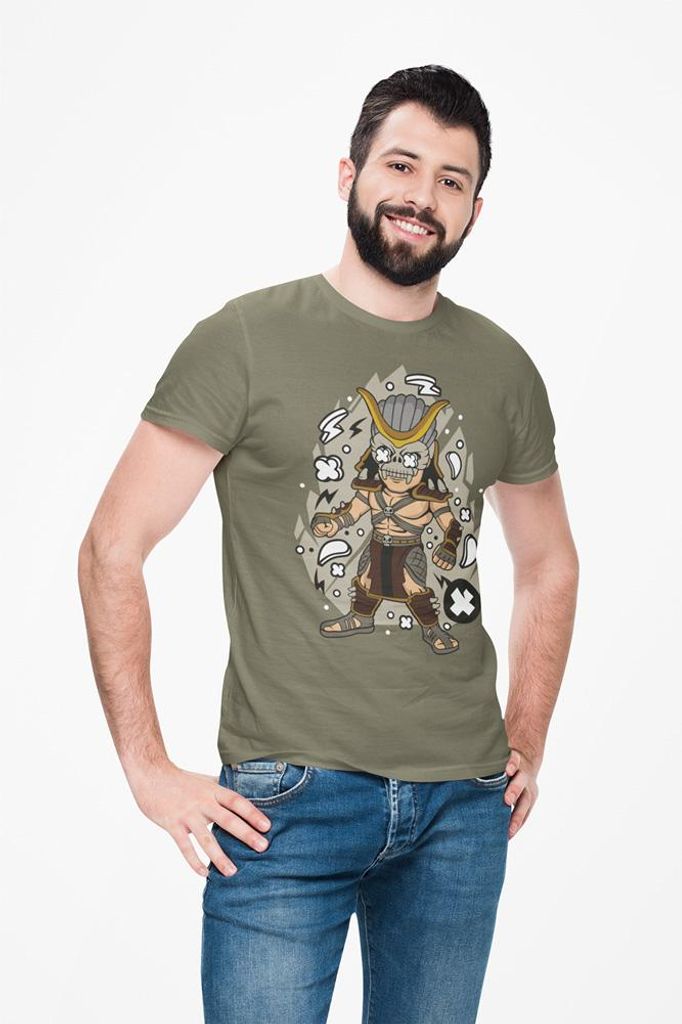 D&B Uni Polo PC00099 Shao Khan MilitärGrün-Größe M