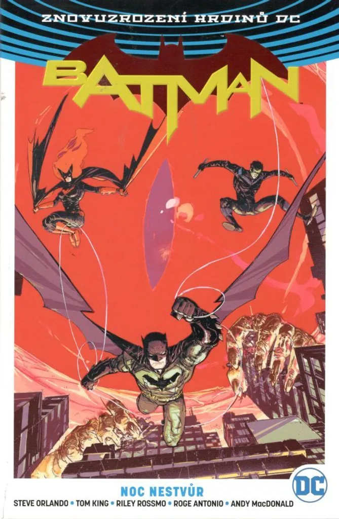 Livre BD Batman Noc Nestvůr : Album Comics DC Steve Orlando Relié Luxe