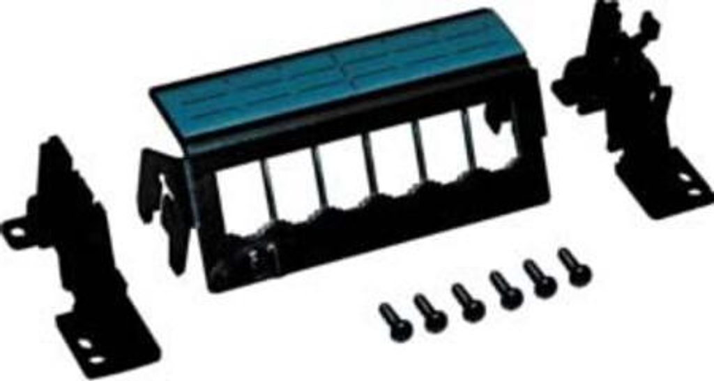 Hager Netzwerk-Patchpanel CAT 6a,Cat.7 Rohkabel,Cat.7a Rohkabel (FZ06MMO)