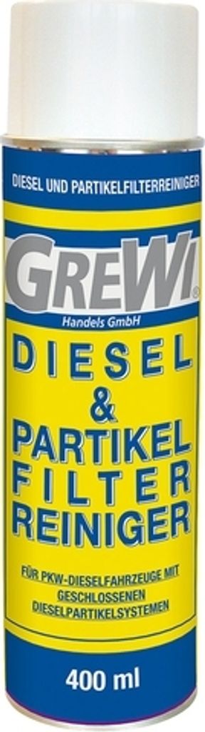 Grewi Diesel-Partikelfilter Reiniger, 400ml, spart Kosten und optimiert Leistung