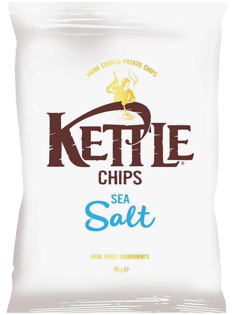 Kettle Chips Sea Salt 40g Produktbild 