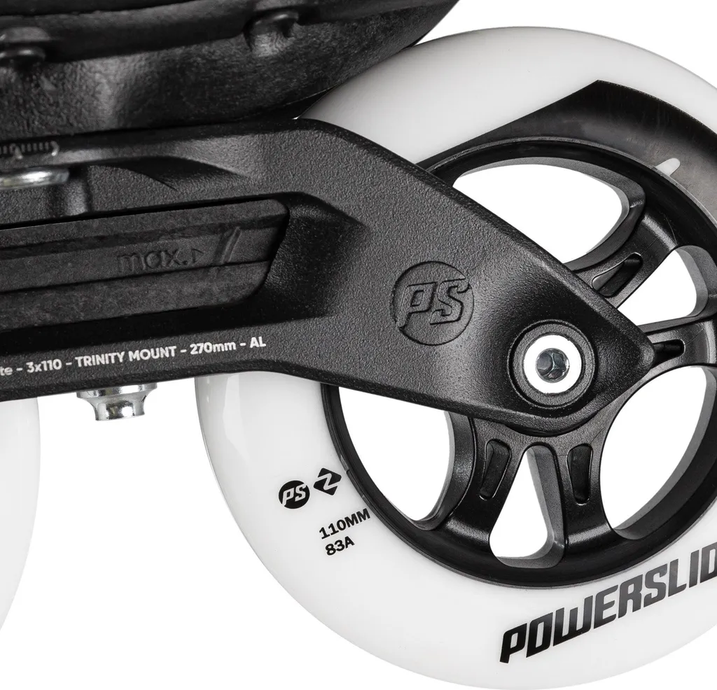 Roller Randonnée Powerslide Phuzion Argon Syncro 110 Trinity Noir 44 - 8