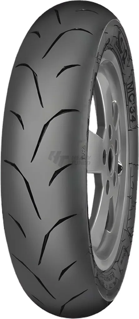 Pneu Mitas Mc-34 100/90 - 10 : Adhérence Maximale contre les Glissades