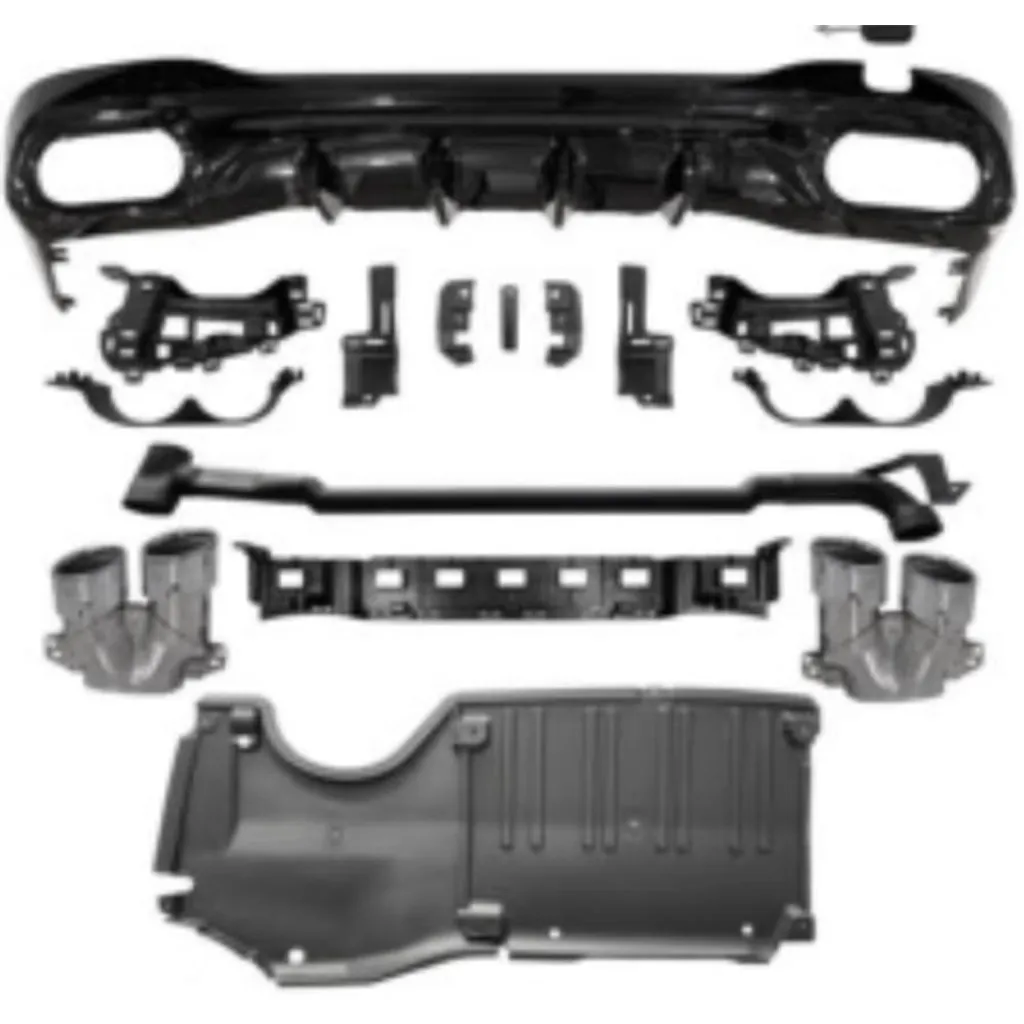Diederichs 1674259 Enjoliveur Pare-chocs Arrière Mercedes Classe C W206