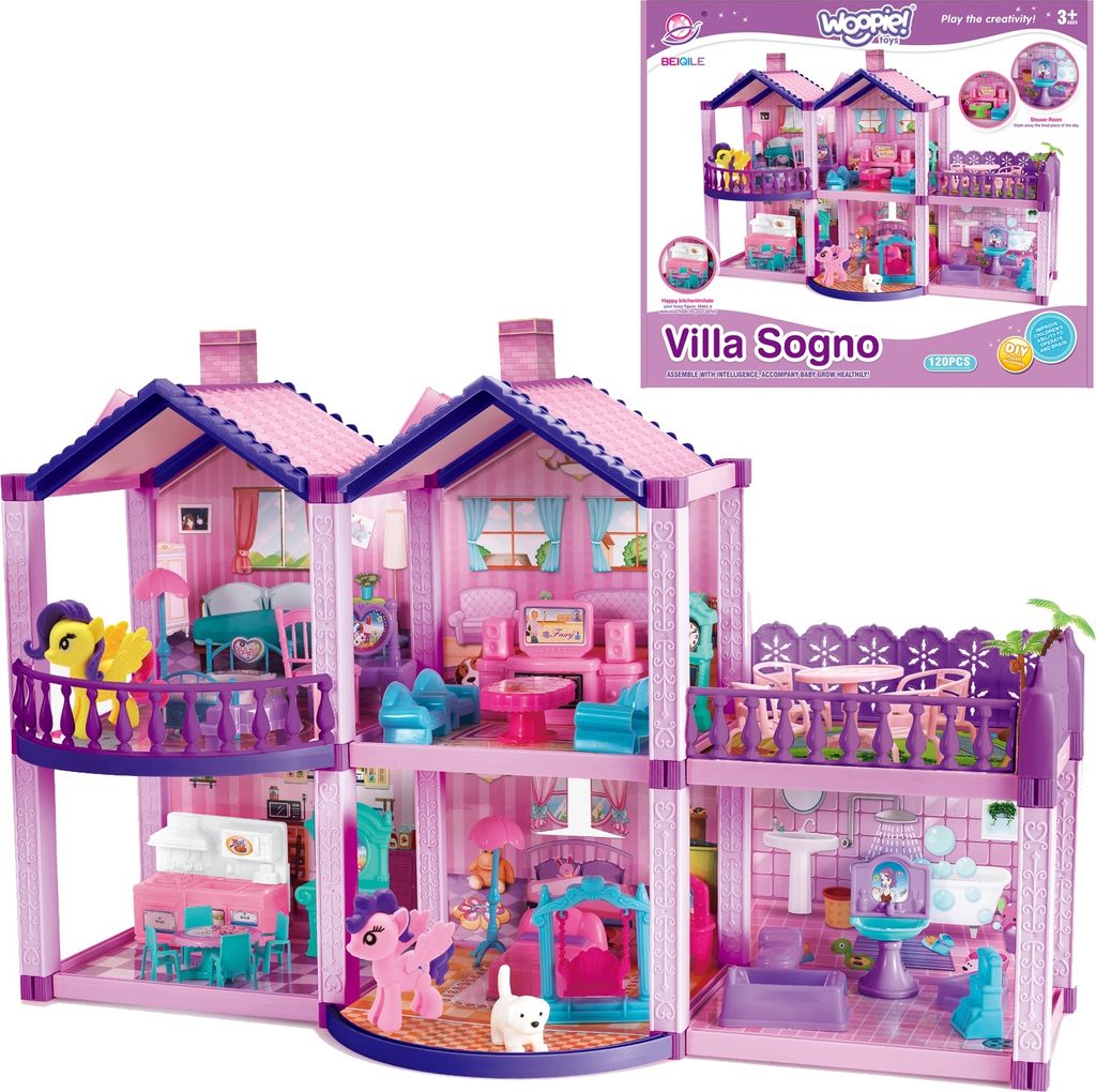 Big doll house price on sale