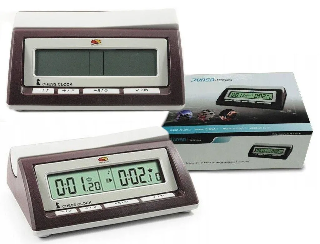 Horloge d'échecs électronique sans erreur - Chrono précis tempo réglable