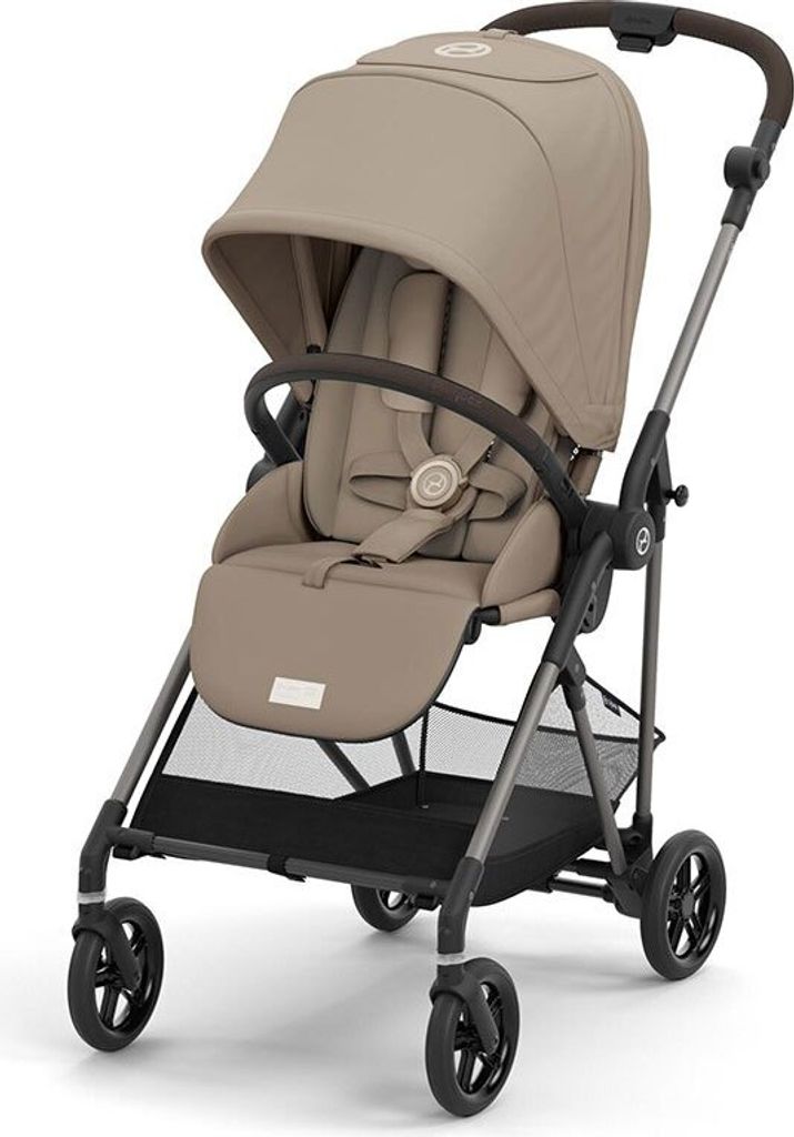 CYBEX Melio, Betthimmel, Reisesystem-Kinderwagen, Unisex, Faltbar, Beige