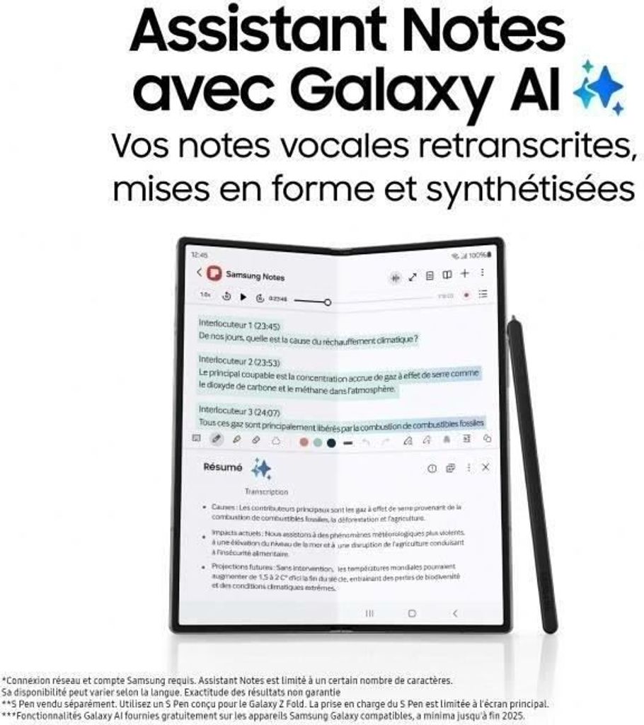 Samsung Galaxy Z Fold6 256GB Silver Shadow Obrázek produktu 12
