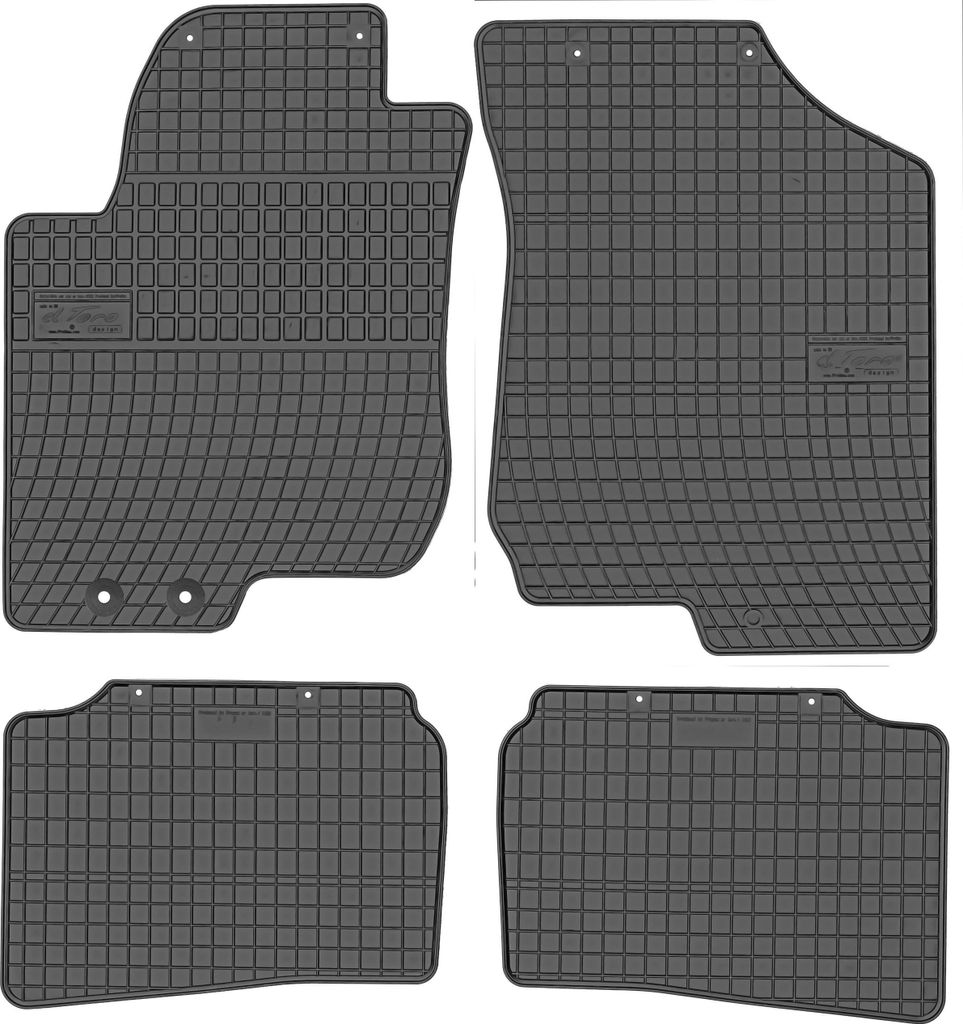 FROGUM ET0421 Fußmatten - Kia Ceed 2007-2012, AV vorne - INSTALLIERT
