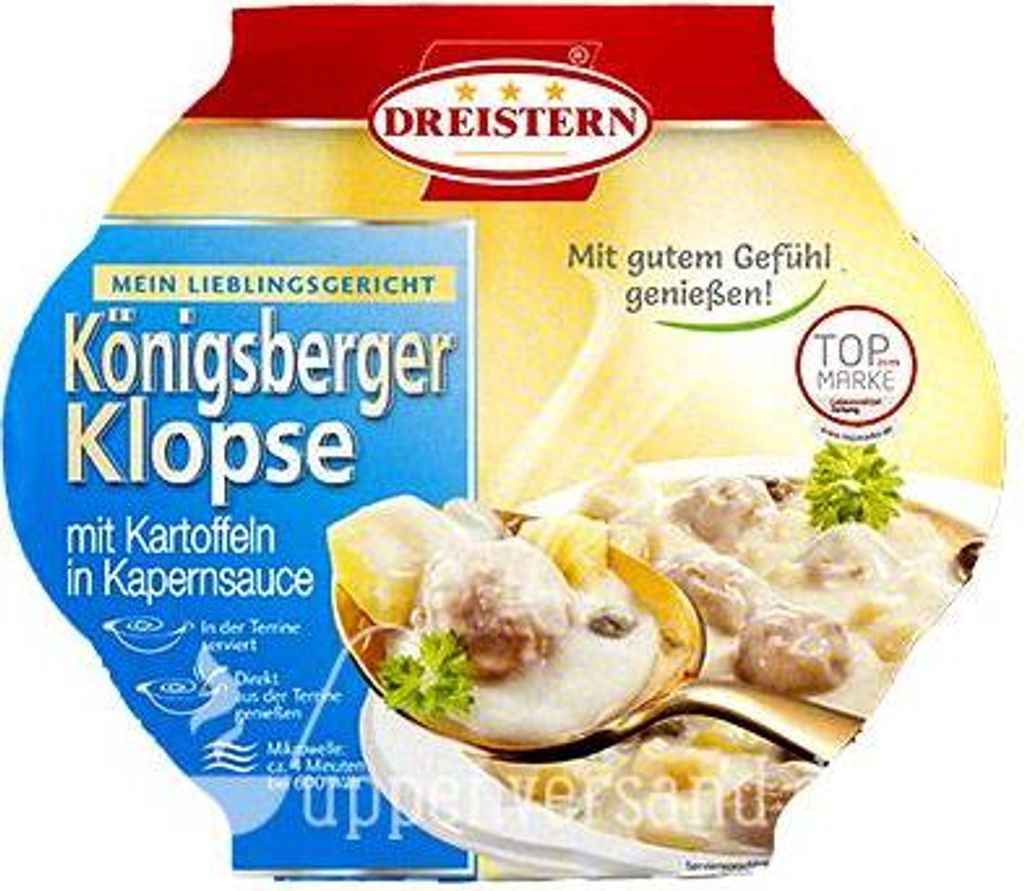 Königsberger Klopse in Kapersauce 400g (1 Produktbild 