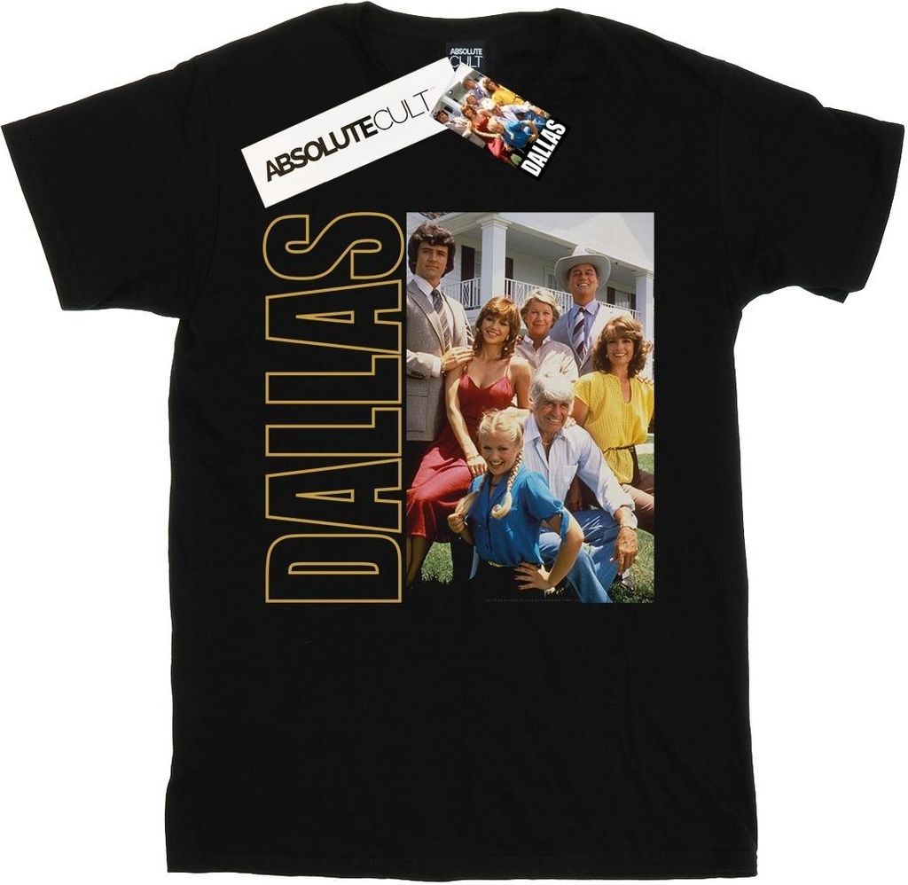 Dallas - T-Shirt für Herren BI22569 (XXL) (Schwarz)