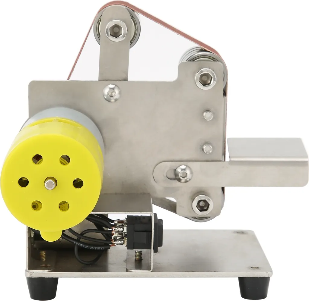 Ponceuse à bande électrique miniature pour restaurer vos outils rouillés
