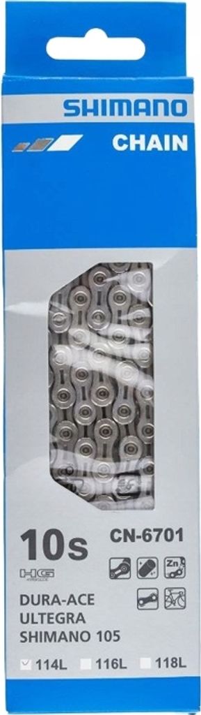 SHIMANO Ultegra CN-6701 pack chaîne 114 maillons (10s) Image du produit 