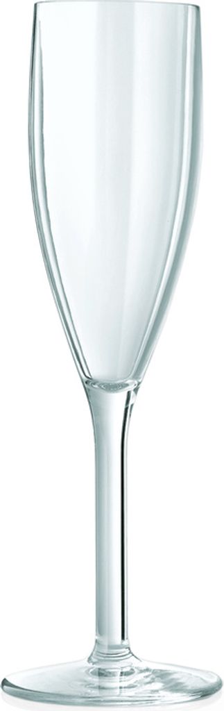6x WAS Germany Sektglas Sunset 190 ml Polycarbonat
