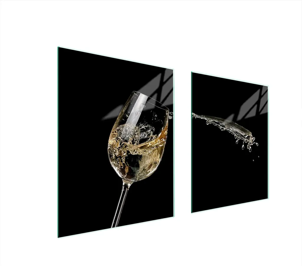 Copertura Vetro Temperato 85x52 Vino | High-Tech Kitchen Shield