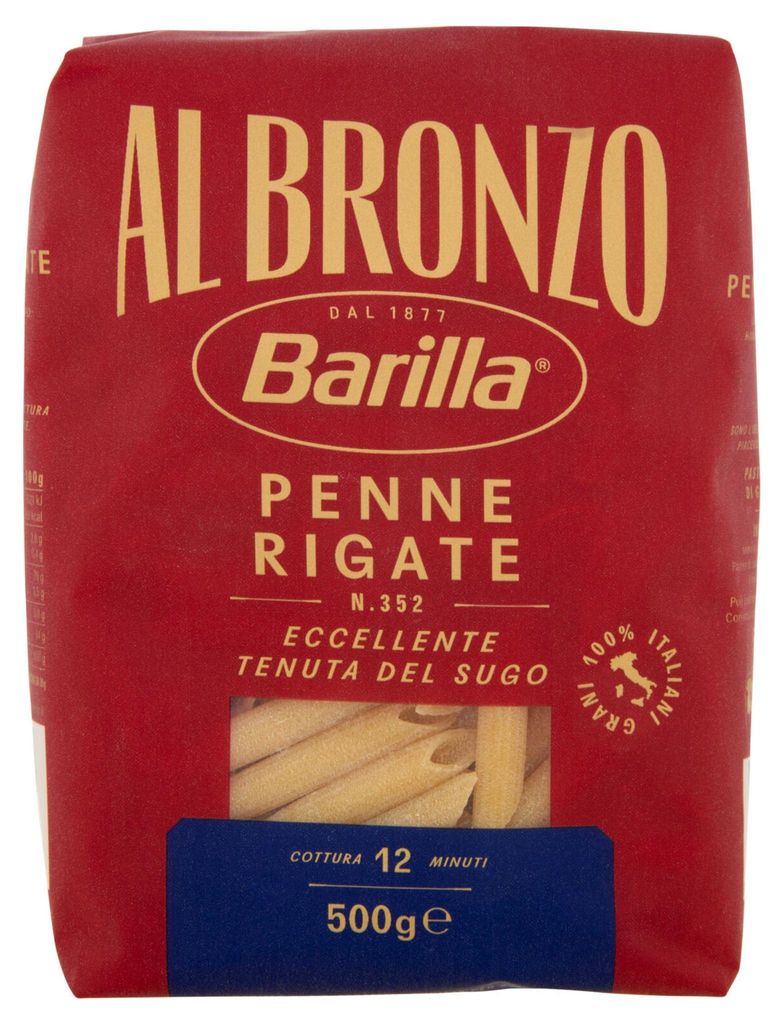 Barilla 8076809585347, Penne, Kurze Nudeln, 500 g, 12 min Produktbild 