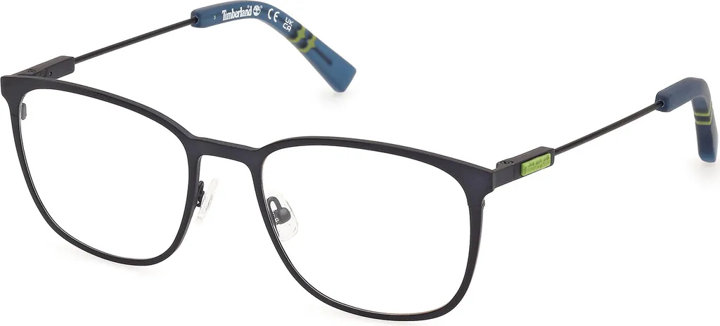 Lunettes de vue Timberland TB50014 091 Bleu Mat Taille 53/19/145 Homme