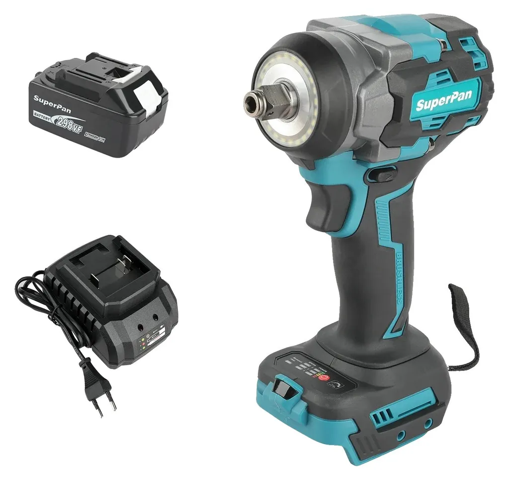 Clé dynamométrique pour mécanique auto moteur sans balais batterie EU1