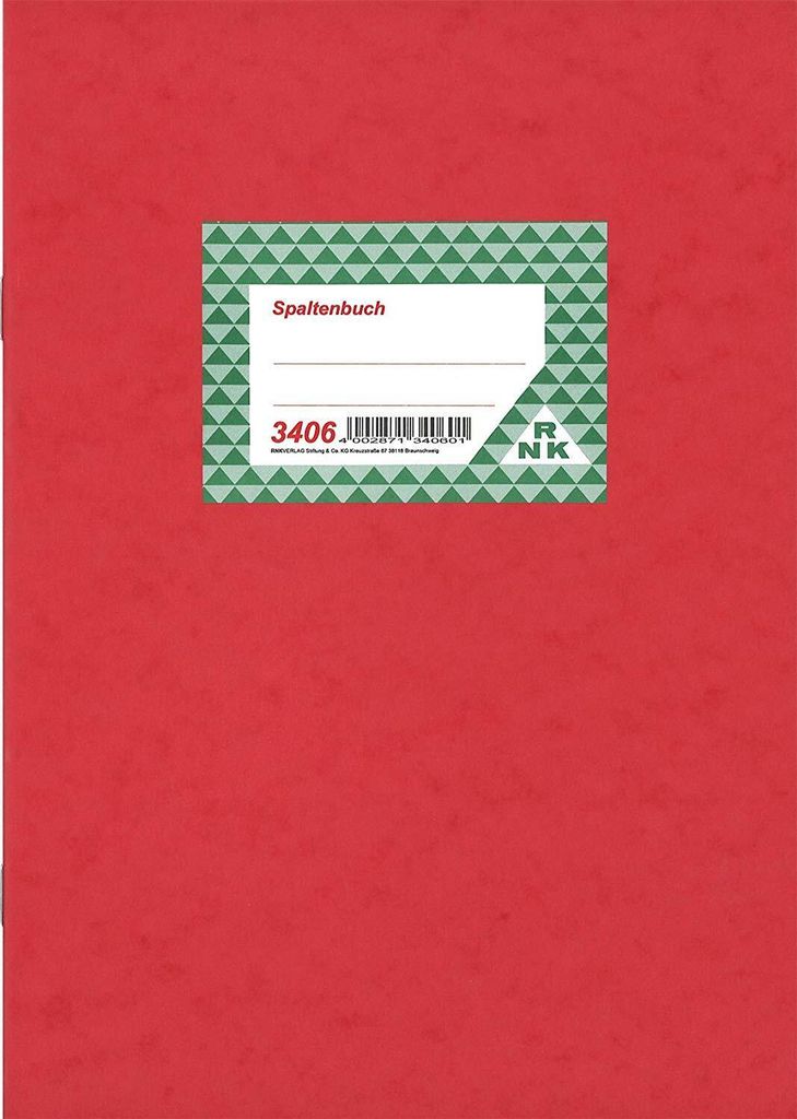 RNK Verlag Spaltenbuch DIN A4 6 Spalten 60 Seiten Produktbild 