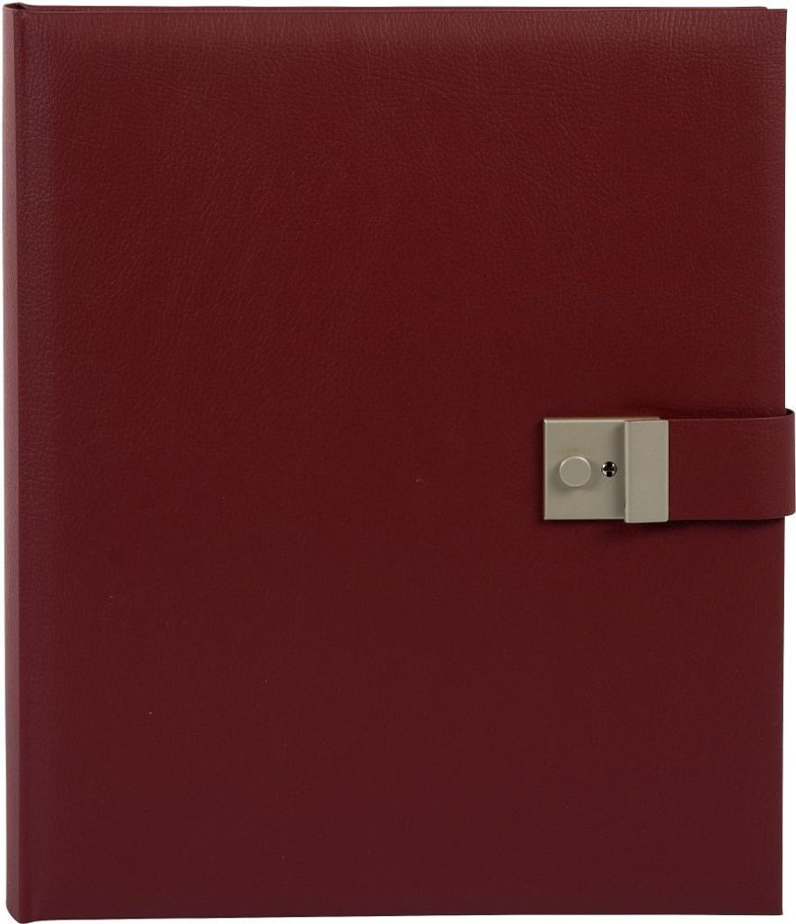 Goldbuch Dokumentenmappe Bologna bordeaux