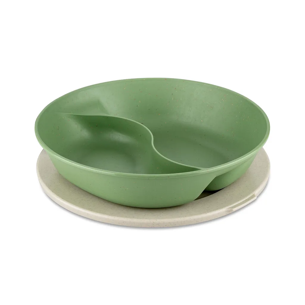 Koziol Connect Piatto Menu Riutilizzabile 25,5cm - Stoviglie Bio-Circular