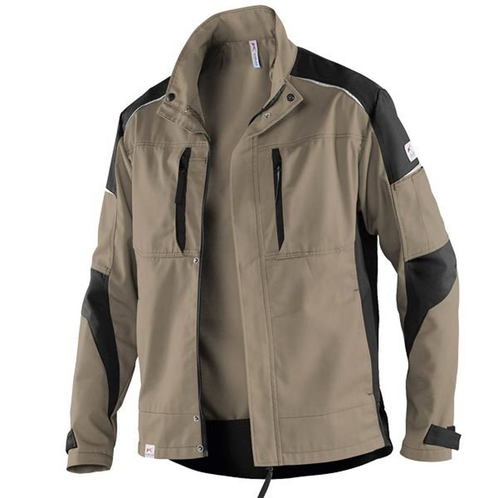 Kübler Activiq Jacke sandbraun/schwarz Gr. XL