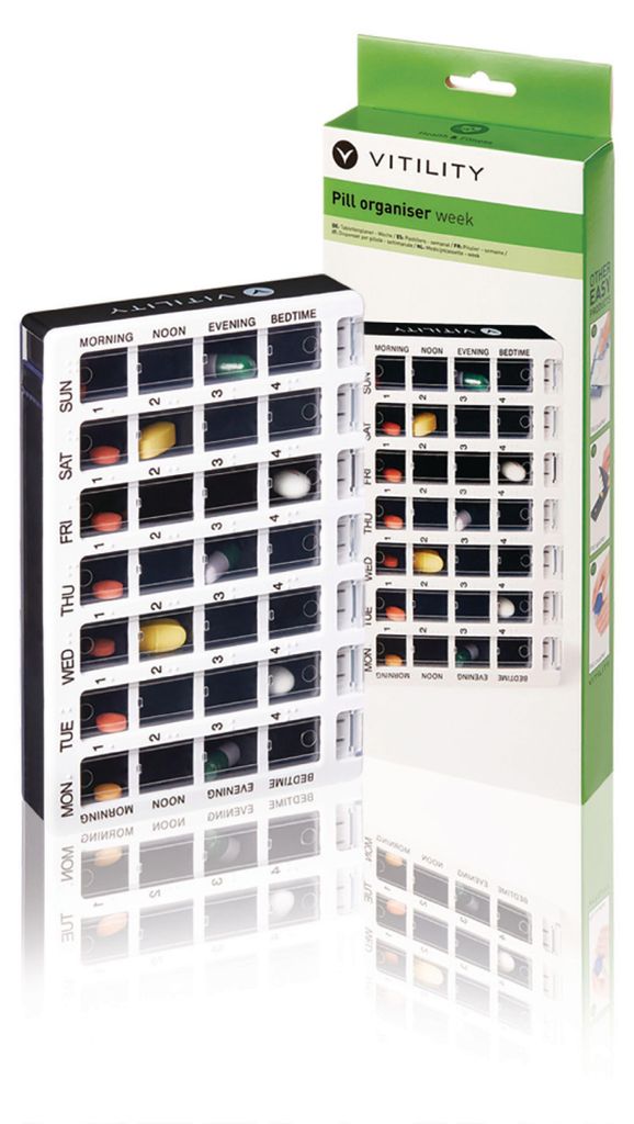 Vitility NE550643327 Pillbox, týždenný Obrázok produktu 