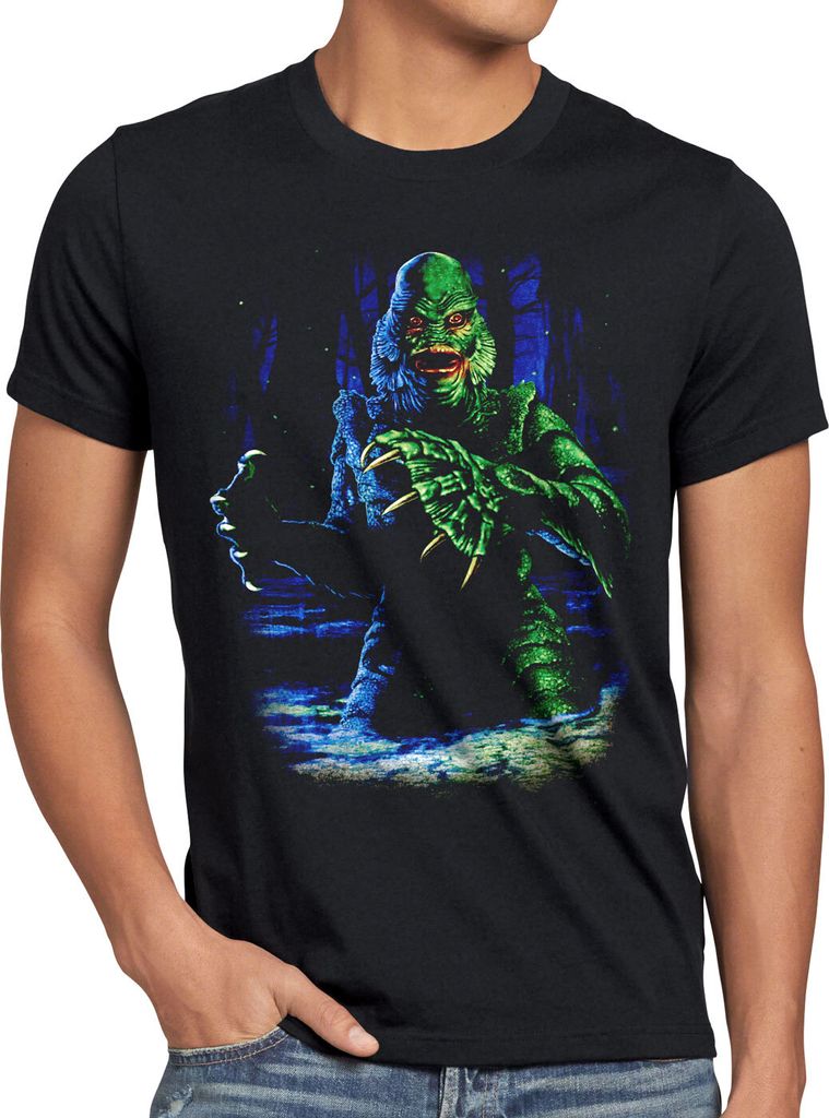 style3 Das Ding aus dem Sumpf Herren T-Shirt horrorfilm monster