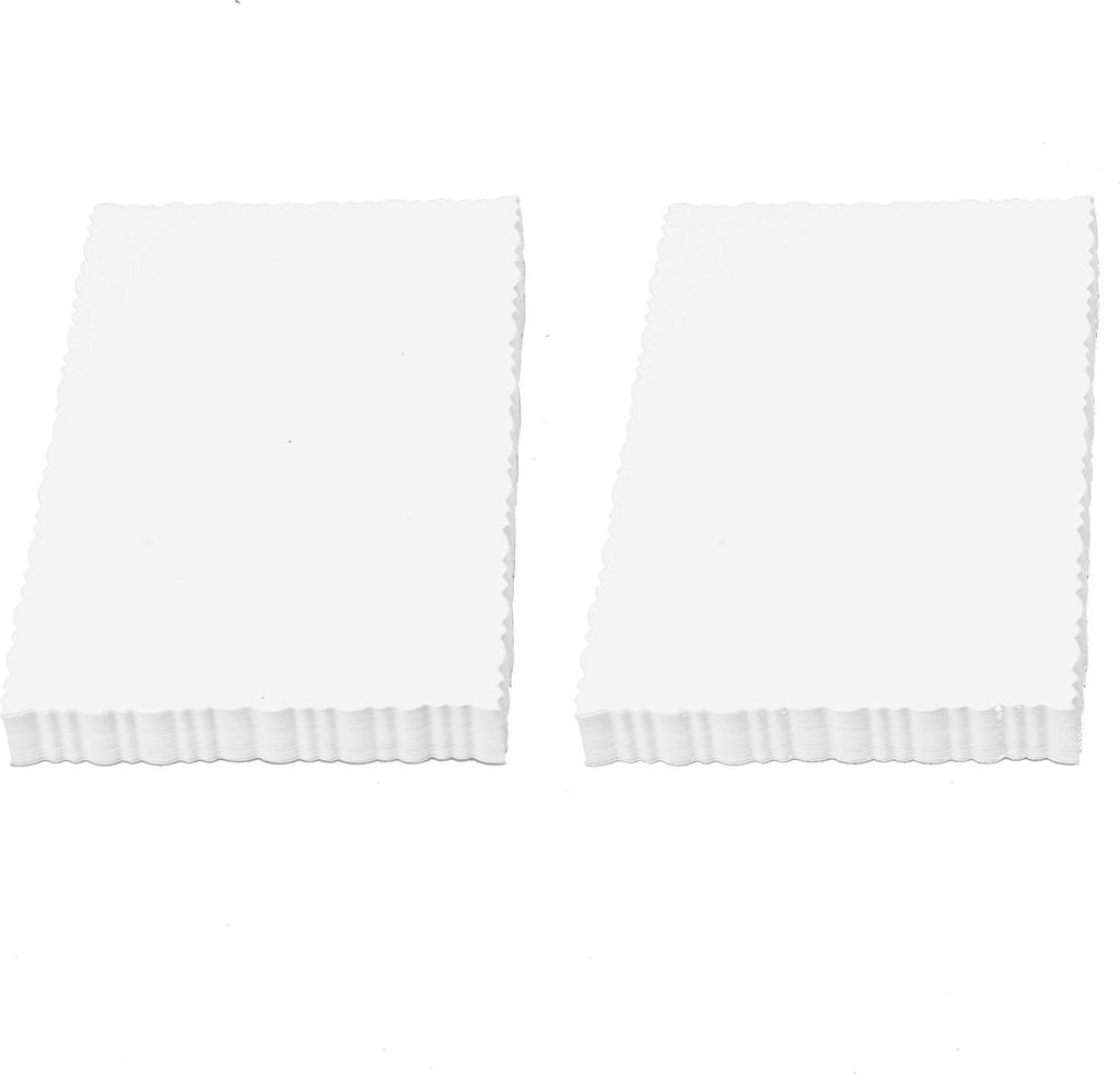 100pcs White Cardstock Paper Laciness Design 15x10cm Blanke Postkarte für DIY -Grußkarten Business Report Scrapbooks