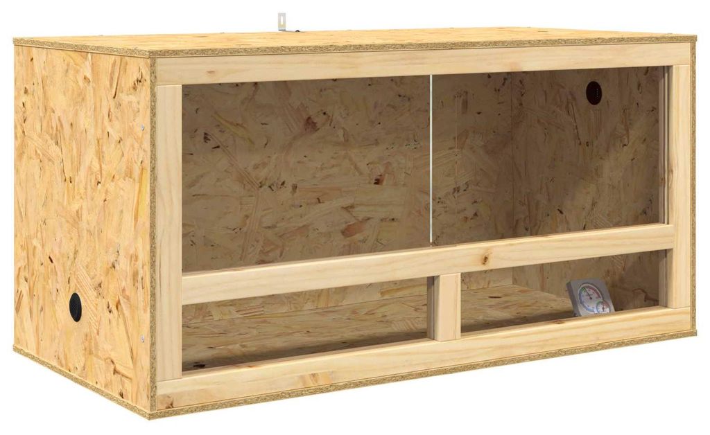 Terrarium Braun 100 x 50 x 50 cm OSB Produktbild 