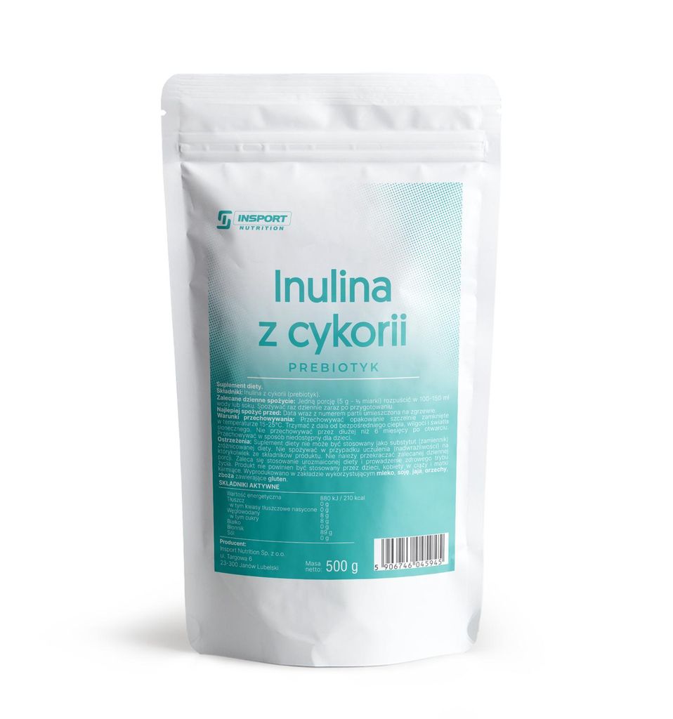 Inulin aus Chicorée 500 g Ballaststoff Pulver Präbiotisch Produktbild 