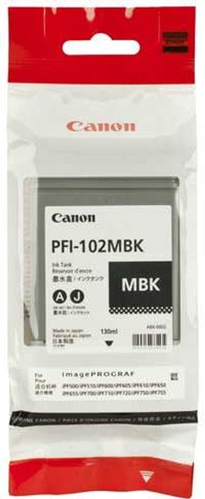 Original Tinte für Canon IPF500/IPF600/IPF700 matt schwarz Produktbild 