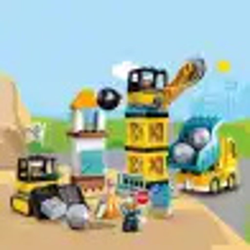 LEGO® DUPLO® 10932 Plac budowy z kulą | Kaufland.pl