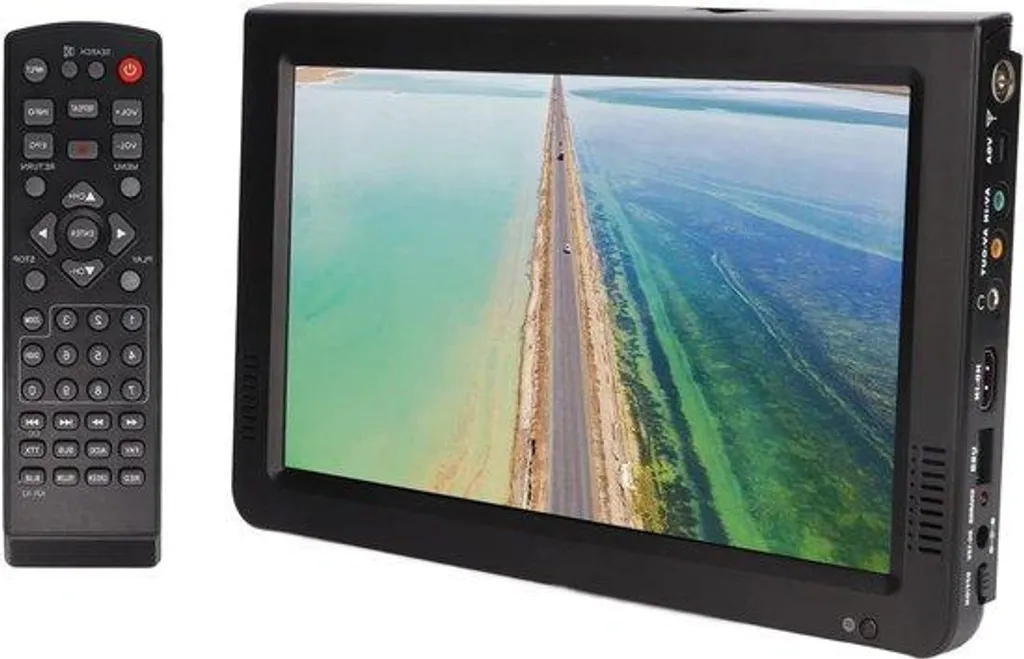 Téléviseur camping-car et voyage 10 pouces HD 1080p batterie autonome
