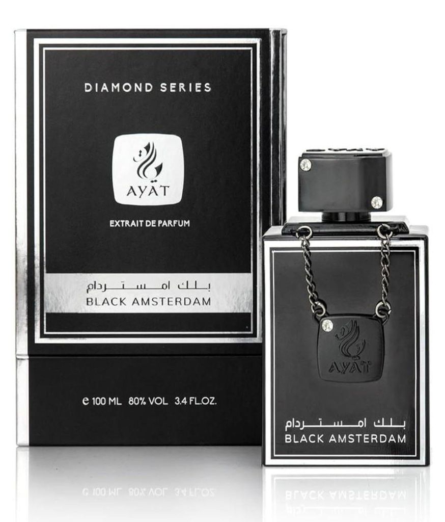 Ayat Perfumes Eau de Parfum Diamond Series 100 ml Parfum für Herren – Duft Dubai – hergestellt in den Vereinigten Arabischen Emiraten – ein ...