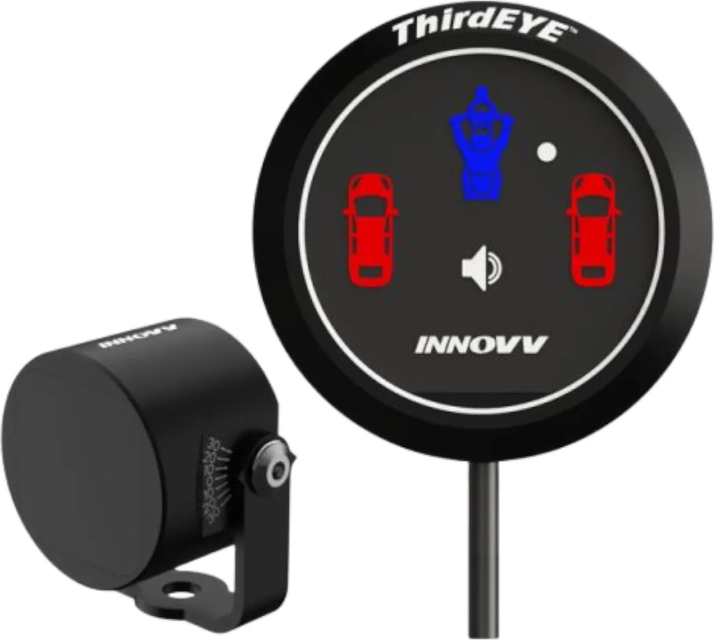 INNOVV ThirdEYE Watch : Radar Angle Mort Étanche avec Alertes Visuelles