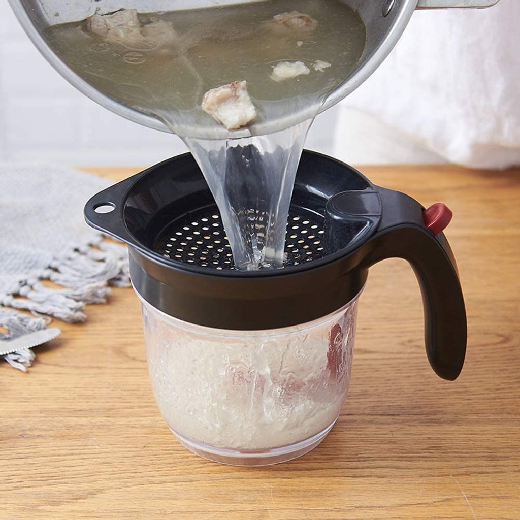 Cup Fettabscheider, Fetttrennkanne,Fettkanne aus Kunststoff Produktbild 6