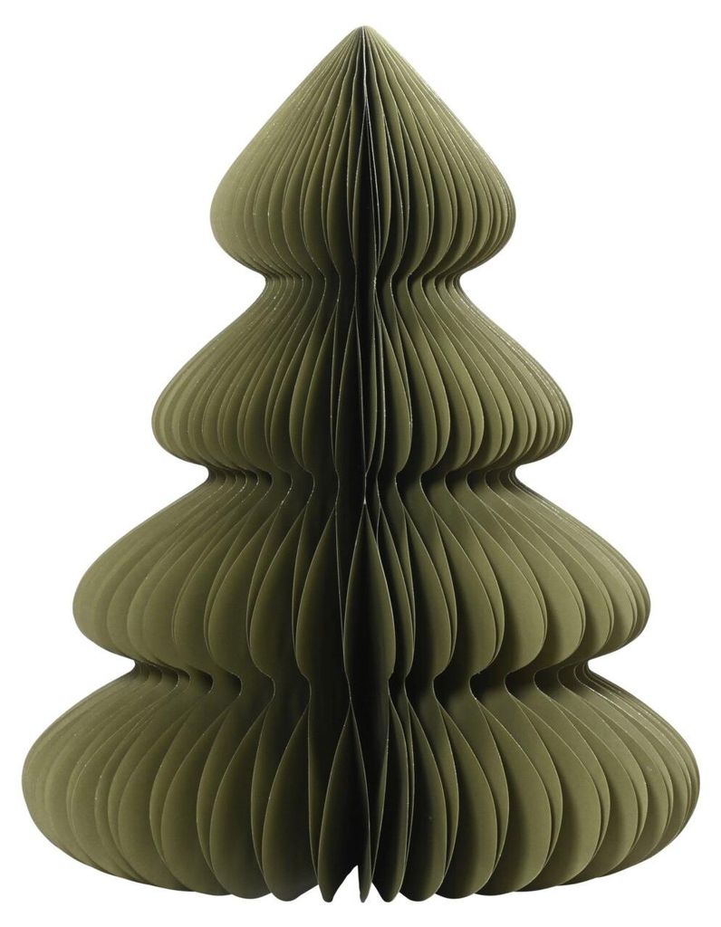 Deko Baum aus Papier grün 48 x 60 cm Produktbild 