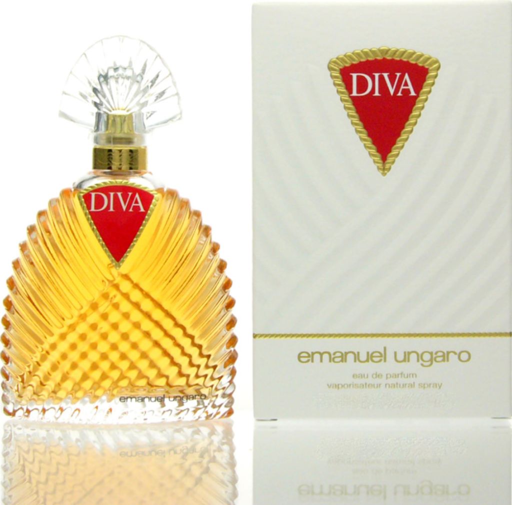 A perfume bottle and its box are displayed side-by-side against a white background.