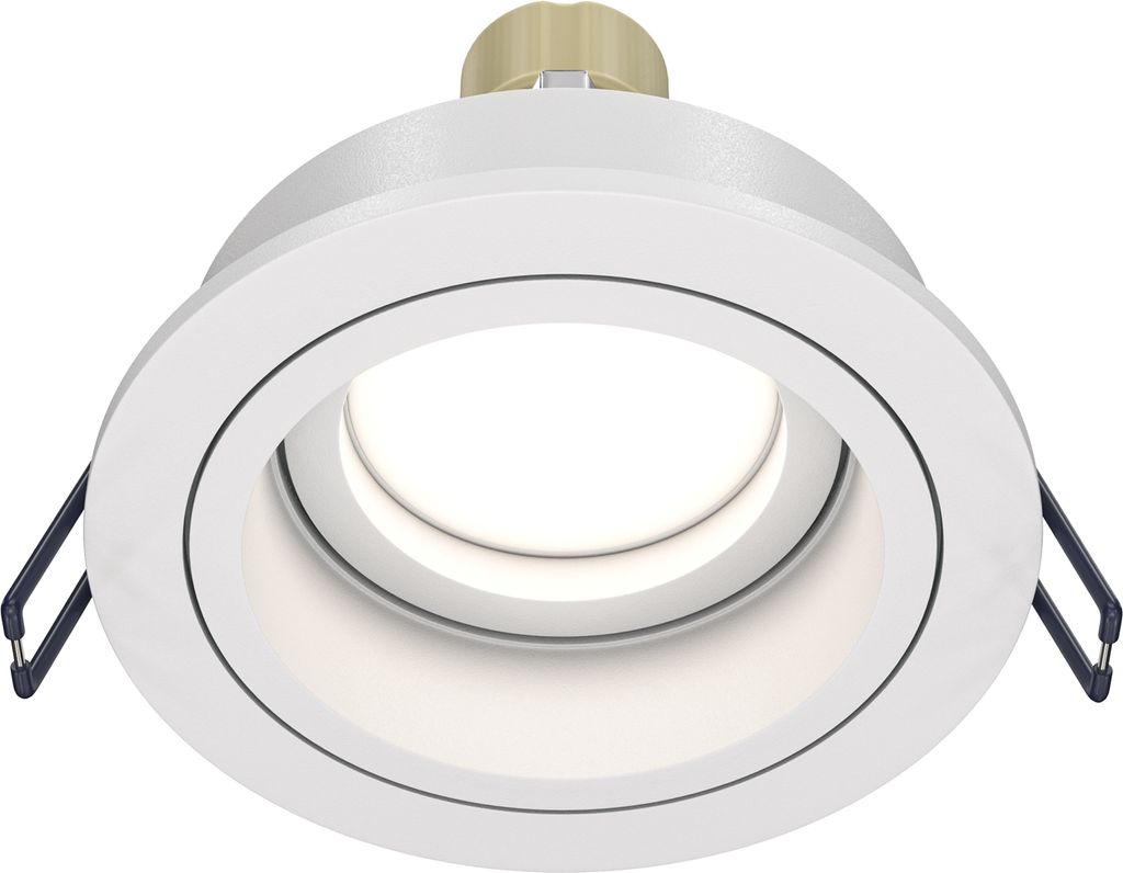 Maytoni Atom Einbauleuchte DL025-2-01W 1xGU10, Weiß, aus Aluminum, exkl. Leuchtmittel