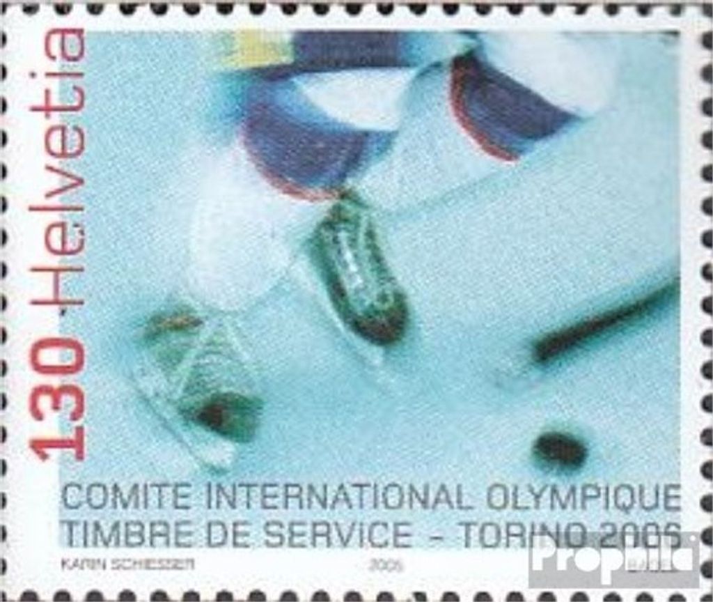 Briefmarken Schweiz 2005 Mi IOC5 (kompl.Ausg.) postfrisch Olympische Winterspiele