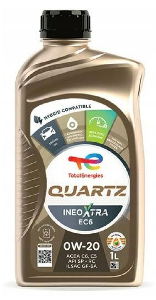 TotalEnergies Quartz Ineo Xtra EC6 für 0W-20 1 Liter Produktbild 