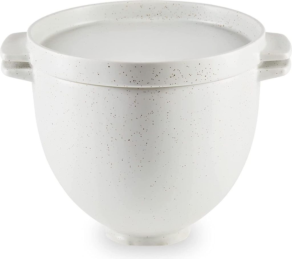 KitchenAid Zubehör Brotbackschüssel - 5KSM2CB5BGS - Rührschüssel für KitchenAid Küchenmaschine - Brotbackform mit Deckel aus Keramik - Brottopf