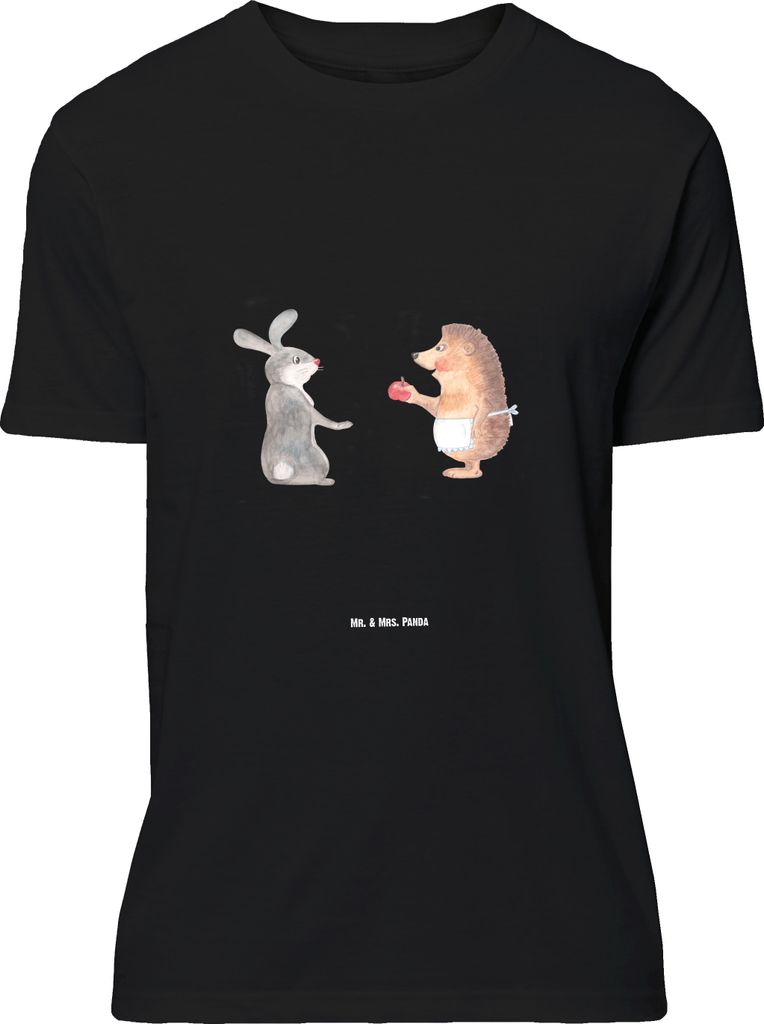 Mr. & Mrs. Panda Tshirt Hase Igel - Schwarz - Geschenk, S T-Shirt, Trösten, oberteil, Liebe Spruch, Herzschmerz, Lustige Sprüche, und, Shirt, Jer...