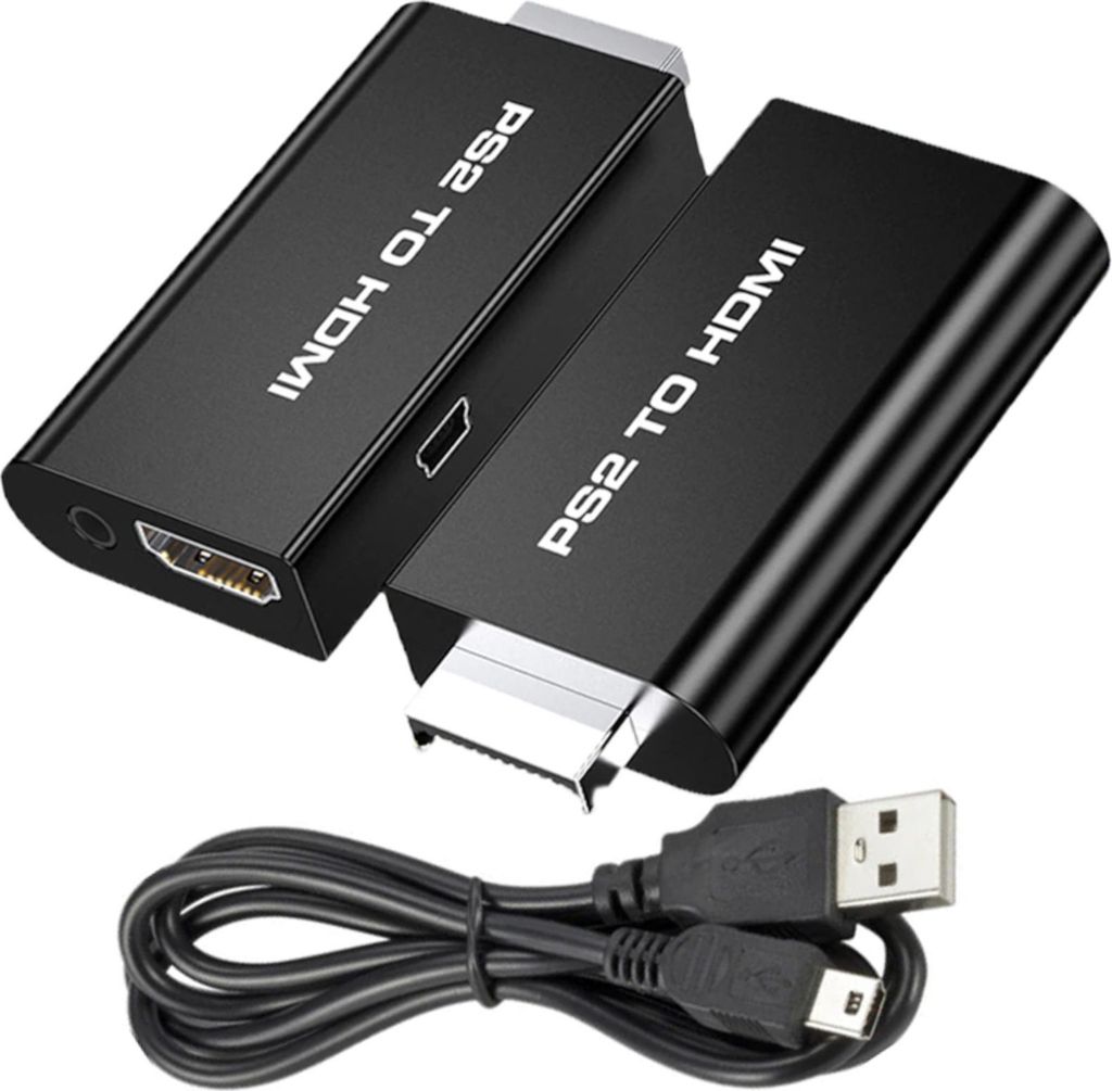 Konwerter wideo PS2 na HDMI Adapter audio 3,5 mm Adapter Zdjęcie produktu 